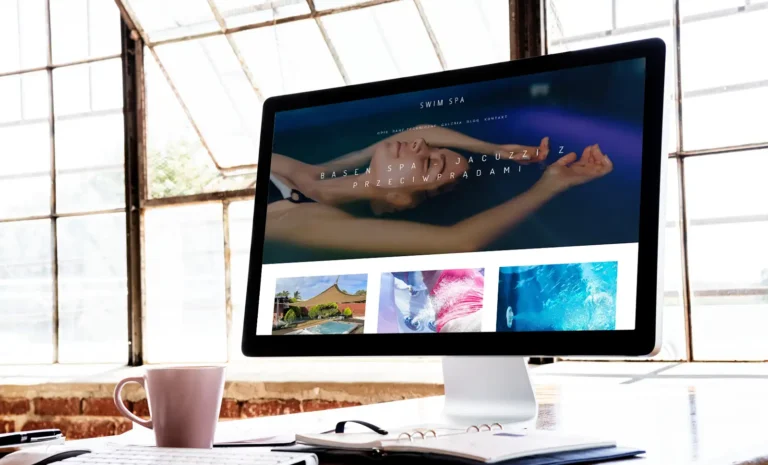 SWIMSPA x majowo.pl – landing page sprzedażowy